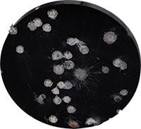 shot metal target